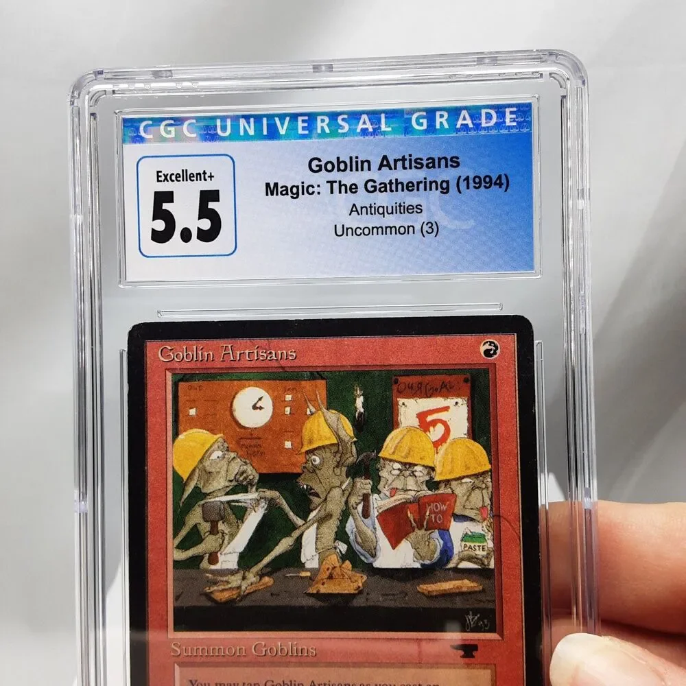 MTG - Antiquities - Goblin Artisans - Graded - CGC 5.5